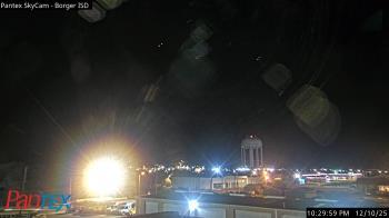 Weather camera view of Borger ISD.