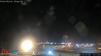 Weather camera view of Borger ISD.