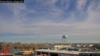 Weather camera view of Borger ISD.