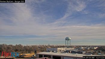 Weather camera view of Borger ISD.