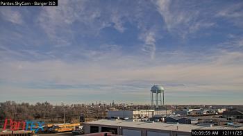 Weather camera view of Borger ISD.