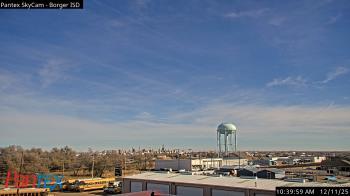 Weather camera view of Borger ISD.