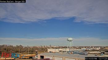 Weather camera view of Borger ISD.