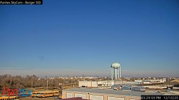 Weather camera view of Borger ISD.