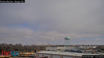 Weather camera view of Borger ISD.