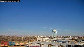 Weather camera view of Borger ISD.