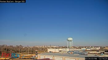 Weather camera view of Borger ISD.