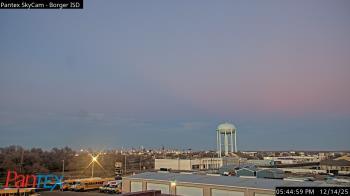 Weather camera view of Borger ISD.