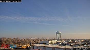 Weather camera view of Borger ISD.