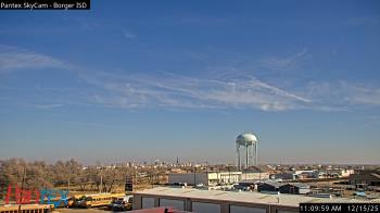 Weather camera view of Borger ISD.