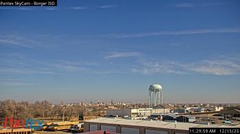 Weather camera view of Borger ISD.