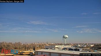 Weather camera view of Borger ISD.