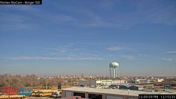 Weather camera view of Borger ISD.