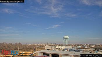 Weather camera view of Borger ISD.