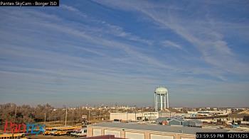 Weather camera view of Borger ISD.