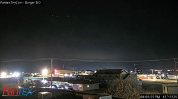 Weather camera view of Borger ISD.