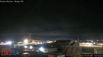 Weather camera view of Borger ISD.