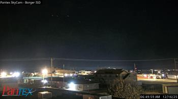 Weather camera view of Borger ISD.