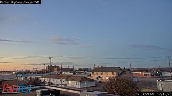 Weather camera view of Borger ISD.