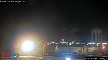 Weather camera view of Borger ISD.