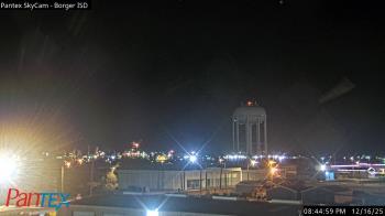 Weather camera view of Borger ISD.