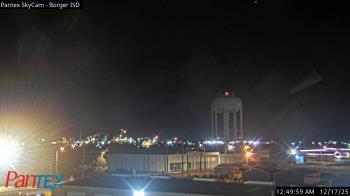 Weather camera view of Borger ISD.
