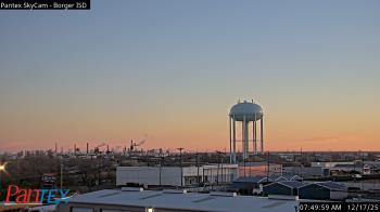 Weather camera view of Borger ISD.