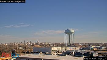 Weather camera view of Borger ISD.