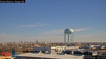 Weather camera view of Borger ISD.