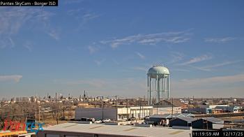 Weather camera view of Borger ISD.