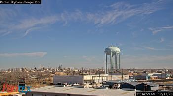 Weather camera view of Borger ISD.