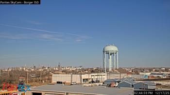 Weather camera view of Borger ISD.