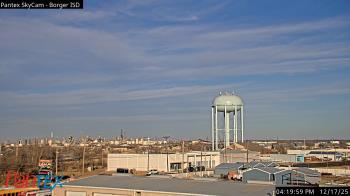 Weather camera view of Borger ISD.
