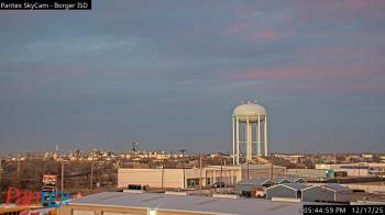 Weather camera view of Borger ISD.