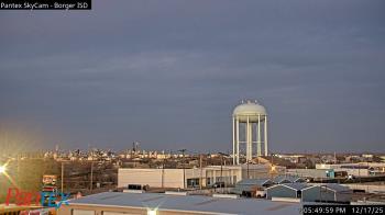 Weather camera view of Borger ISD.