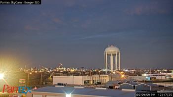 Weather camera view of Borger ISD.
