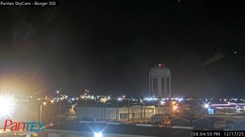 Weather camera view of Borger ISD.