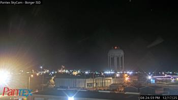 Weather camera view of Borger ISD.
