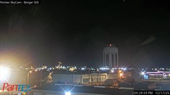 Weather camera view of Borger ISD.