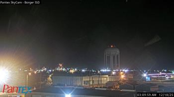 Weather camera view of Borger ISD.