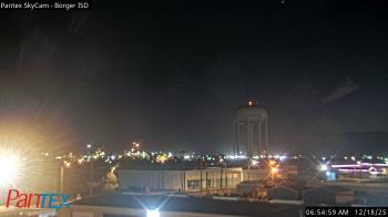 Weather camera view of Borger ISD.