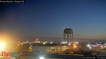 Weather camera view of Borger ISD.