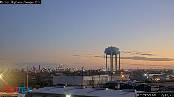 Weather camera view of Borger ISD.