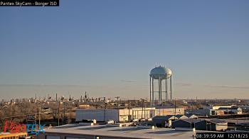 Weather camera view of Borger ISD.