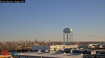 Weather camera view of Borger ISD.
