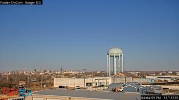 Weather camera view of Borger ISD.