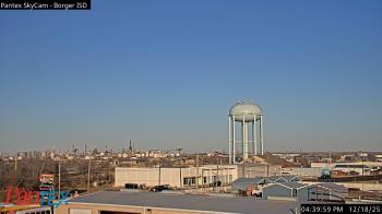Weather camera view of Borger ISD.
