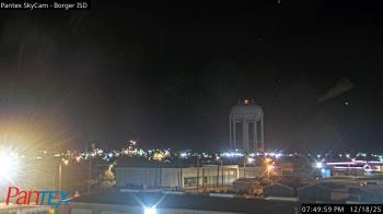 Weather camera view of Borger ISD.