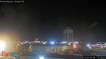 Weather camera view of Borger ISD.
