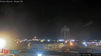 Weather camera view of Borger ISD.
